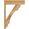 Ekena Millwork Olympic Block Rough Sawn Outlooker, Western Red Cedar, 8"W x 30"D x 42"H OUT08X30X42OLY05RWR - alternate 3